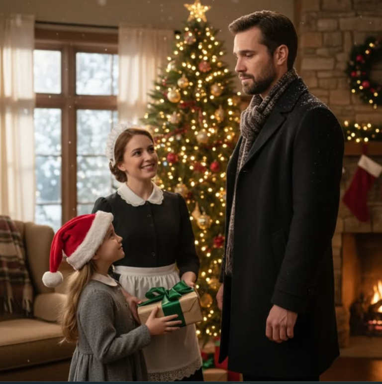 Ce milliardaire fêtait Noël seul chaque année — jusqu'à ce que sa femme de ménage prononce six mots qui l'ont fait fondre…