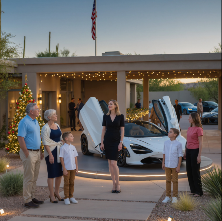 Au dîner, mes parents m'ont dit : « Ce n'est pas réaliste de penser à une voiture comme celle de ton frère pour l'instant. » Mon frère a souri et a ajouté : « Tu devrais te concentrer sur les économies, pas sur les voitures de luxe. » Toute la famille a éclaté de rire. Deux semaines plus tard, ils sont venus chez moi et ont vu ma nouvelle voiture. J'ai dit : « S'il vous plaît, éloignez-vous de ma voiture immédiatement. »