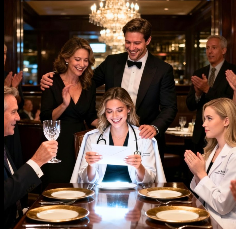 Ma sœur jumelle Chloé et moi avons toutes deux obtenu notre diplôme de médecine avec une dette de trois cent mille dollars. Lors de notre dîner de célébration, nos parents lui ont remis un chèque du montant total. Quand j'ai évoqué mes propres prêts, ma mère m'a regardée froidement et m'a dit : « Elle le mérite davantage, ma chérie. Sois réaliste. »