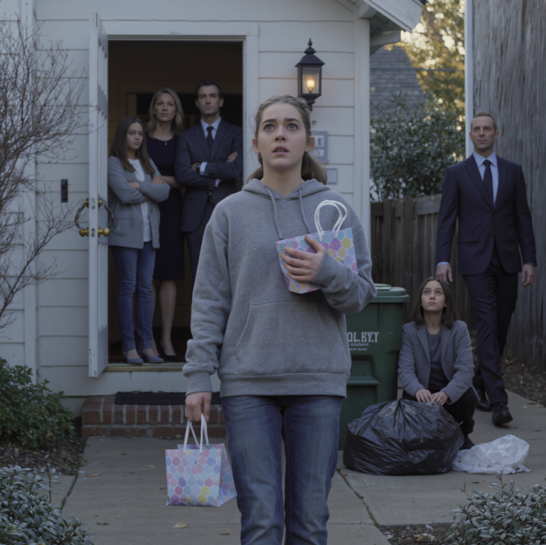 Le jour de mes seize ans, mon père a hurlé : « Dégage ! On en a assez de te prendre en charge comme une enfant ! » Ma belle-mère et ma sœur ont souri d'un air narquois : « Pars avant que les choses ne se compliquent davantage à la maison. » Je cherchais des restes derrière un café lorsqu'un homme en costume s'est approché. « Vous êtes Riley Sullivan ? » J'ai hoché la tête et il a souri : « Un parent vous a légué tous ses biens, mais à une condition… »