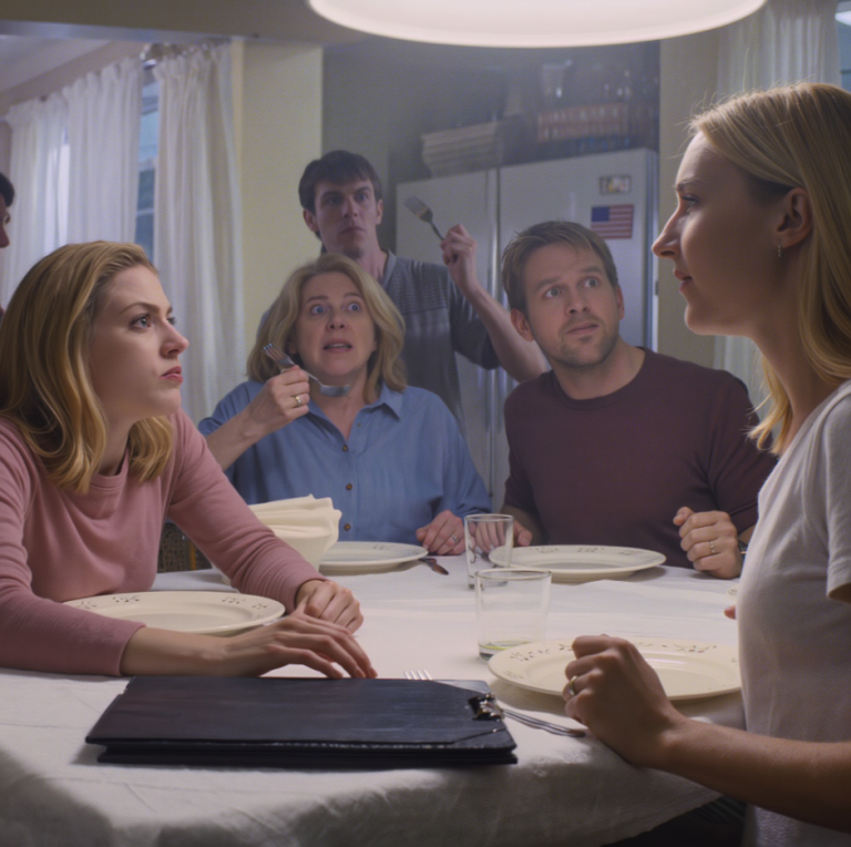 « Tu n'es personne, ne fais pas semblant d'être important ! » m'a dit ma mère. « Franchement, on oublie même que tu existes la moitié du temps », a ajouté mon frère. Alors j'ai fait tinter ma fourchette contre mon verre et j'ai dit : « Ça ne prendra pas longtemps. Juste trois phrases. » À la seconde, le visage de ma mère était devenu livide.