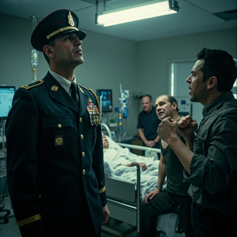 Mes proches se moquaient de mes années sous l'uniforme, me traitant de simple bureaucrate déguisé en soldat. À mon retour auprès de mon grand-père mourant, ils m'ont interdit l'accès à sa chambre, me lançant que je n'étais pas de la famille. Persuadés que je n'étais revenu que pour son héritage, ils ont fini par franchir la ligne rouge. J'ai pris mon téléphone, passé un simple coup de fil – et mes paroles ont bouleversé leur monde.