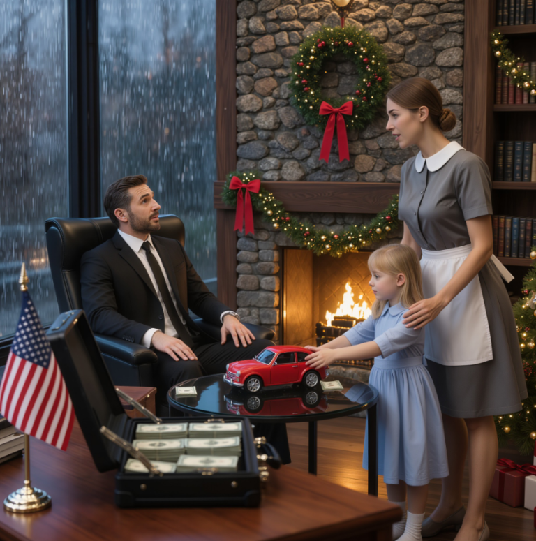 Le parrain feignait de dormir… jusqu’à ce qu’une fillette le brise