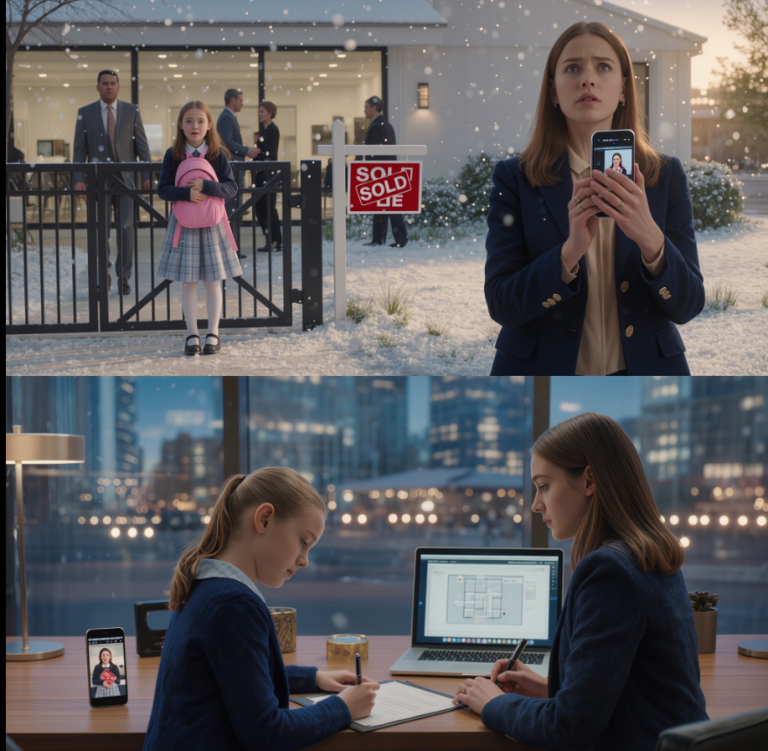 Ils ont laissé ma fille dehors dans la neige… j’ai répondu par la loi