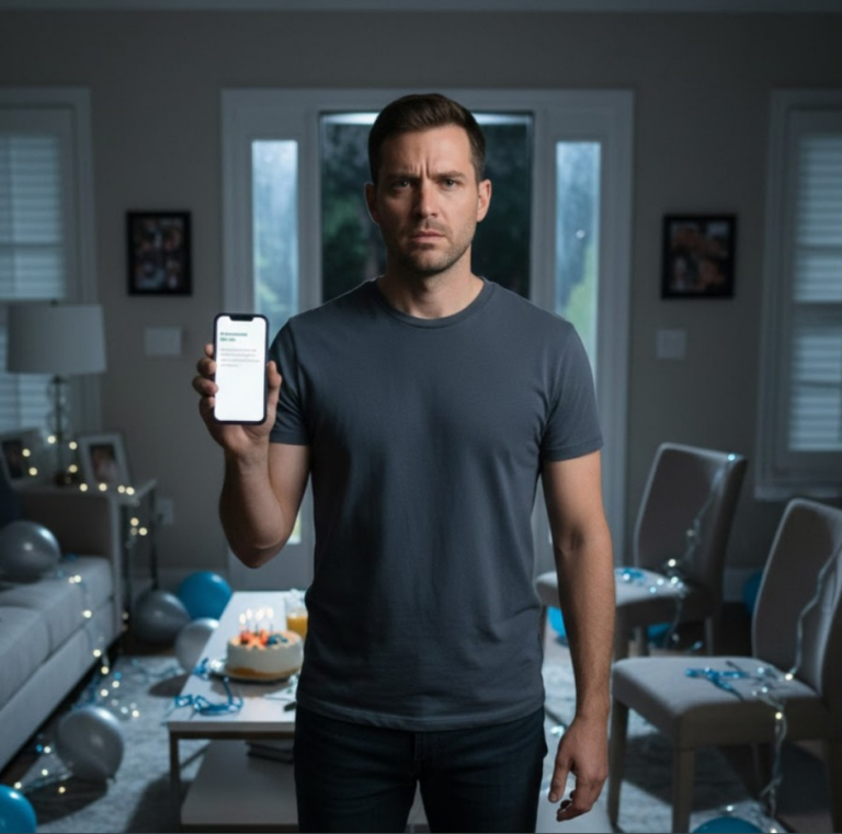 J’ai fêté mes 30 ans seul, puis ma famille m’a envoyé la facture