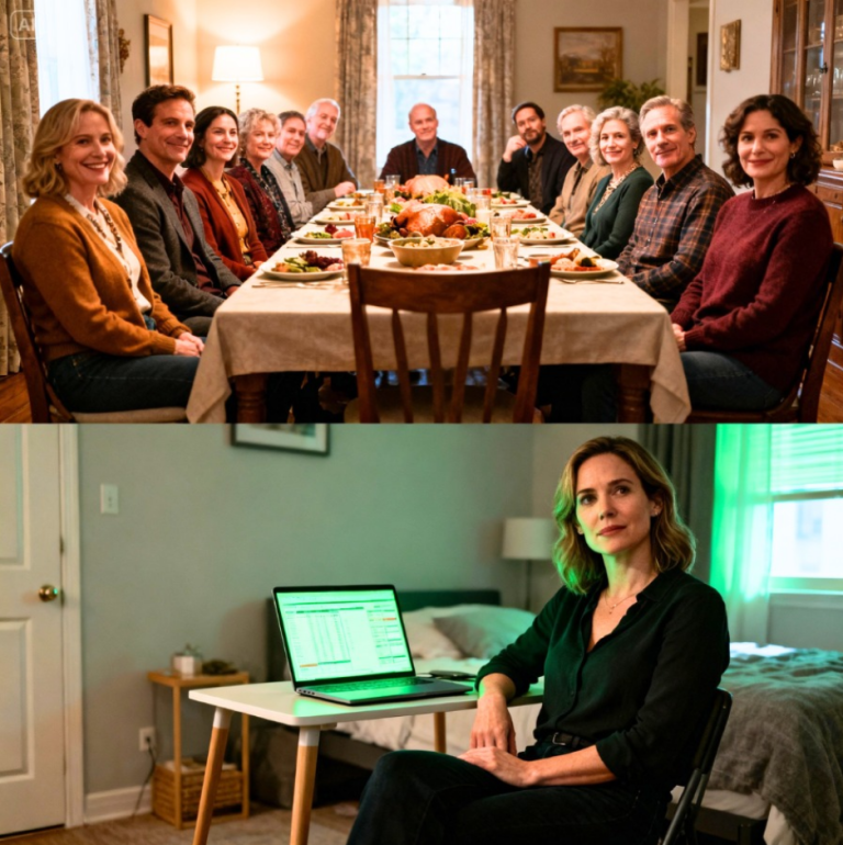 Ma famille m’a exclue de Thanksgiving en pensant que j’étais fauchée