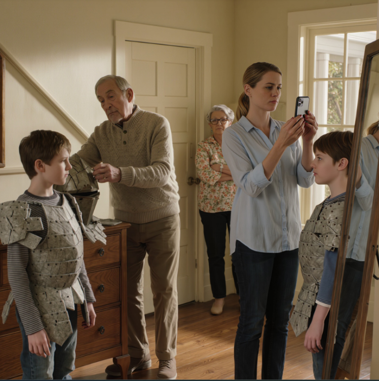 Ils ont détruit le costume de mon fils, j’ai protégé l’essentiel