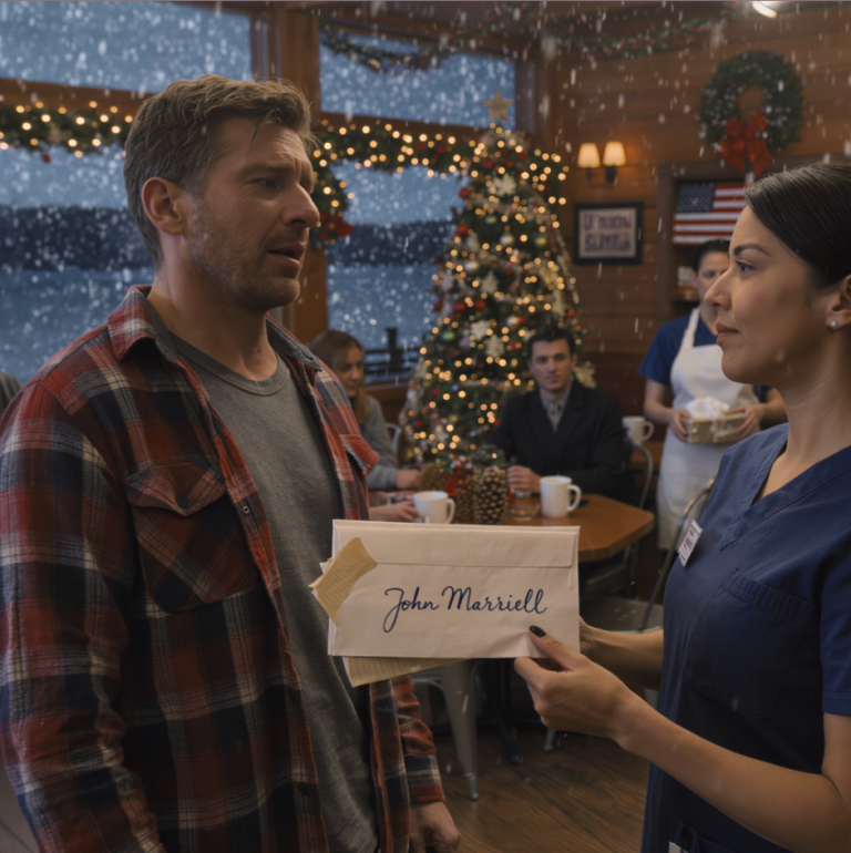 Il pensait rencontrer un donateur à Noël… elle lui a remis un message qui a changé sa vie