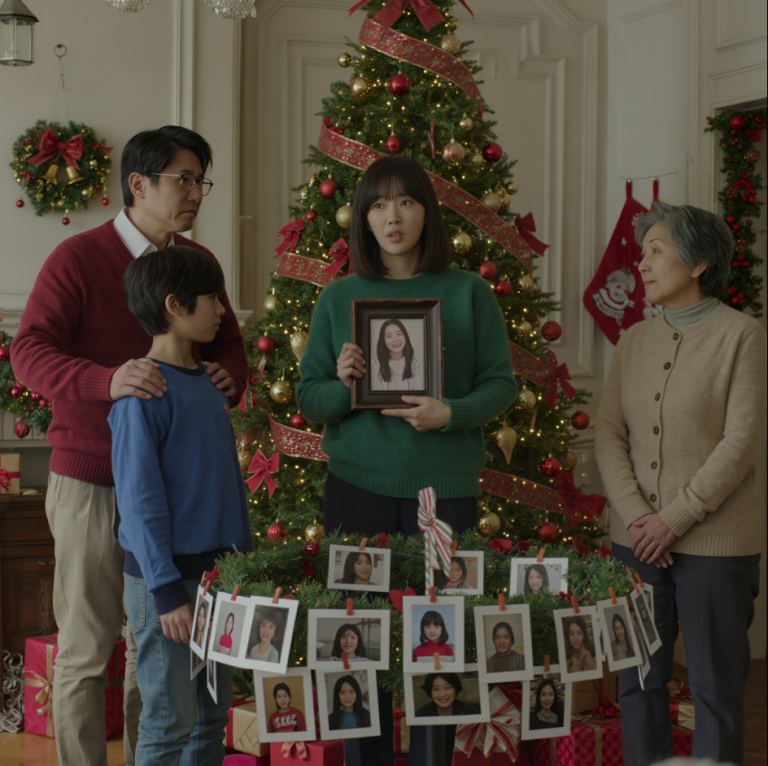 Ils ont effacé ma fille des photos de famille