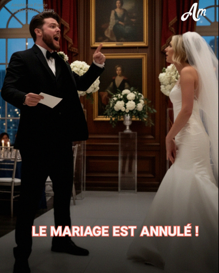 Mon fils a stoppé son mariage en accusant le père de la mariée