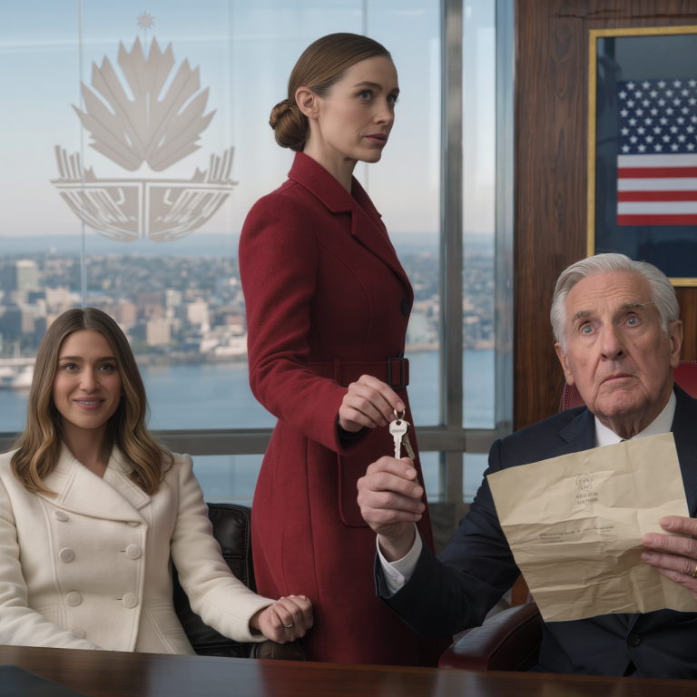 Après trois années de sacrifices, mon père a légué sa propriété à la sœur de mon enfant chéri, née il y a huit semaines. J'ai tendu les clés de la maison à Tory avec un sourire serein. « Félicitations, Lily », ai-je dit. Quand mon père a lu ma lettre, son visage s'est empourpré de colère et il s'est exclamé : « Je ne plaisante pas ! »