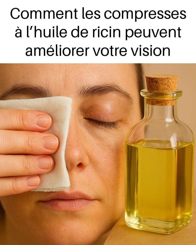 Comment les compresses à l’ huile de ricin peuvent améliorer votre vision