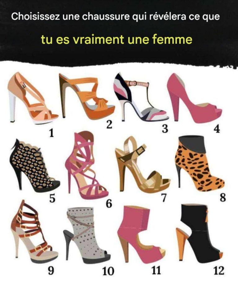 Choisissez une chaussure qui révèle la femme que vous êtes vraiment.