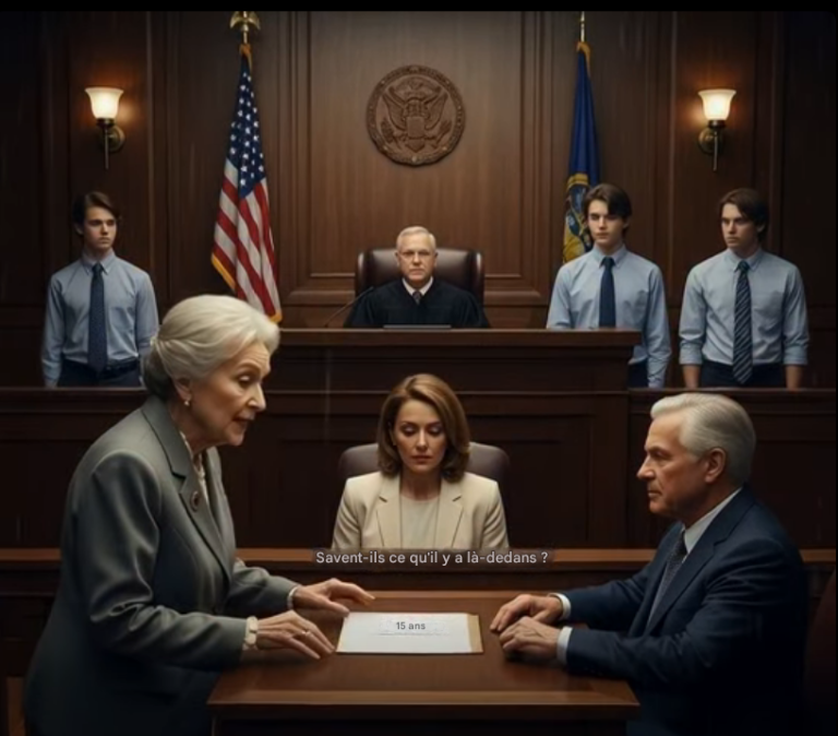 Ma fille m'a laissé ses trois garçons « pendant deux heures », et quinze ans plus tard, elle a parlé d'« enlèvement » alors que le juge détenait une enveloppe qui pouvait tout changer.